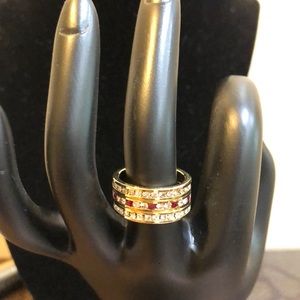 3 Crystal Eternity Bands
